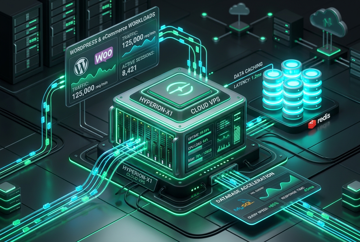 Optimizing cPanel NVMe VPS for High-Traffic WordPress & WooCommerce Stores